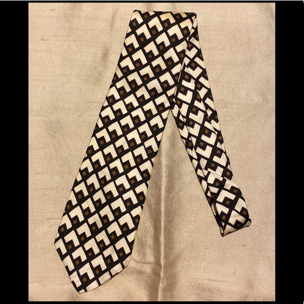 1960’s LANVIN Silk Tie